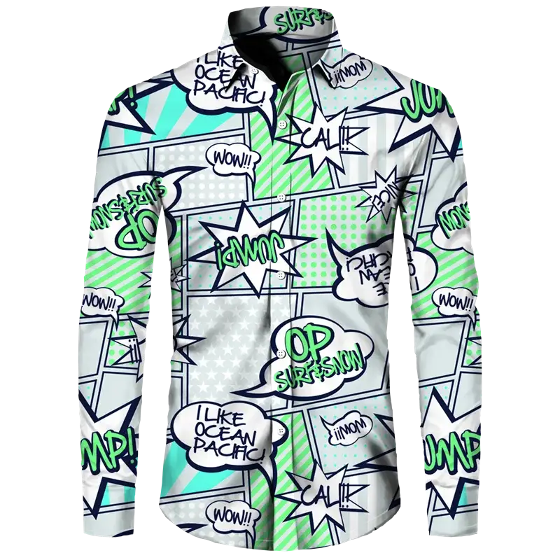 Chemise années 80 costume - chemise-annee-80