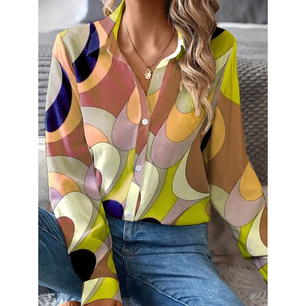 Chemise femme année 70 80 - chemise-annee-80