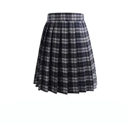 Jupe plissée a carreaux année 80 - jupe-anne-80