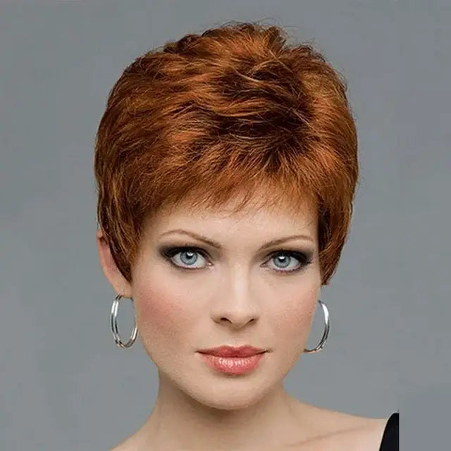 Perruque rousse mylene farmer année 80 - perruque-annees-80