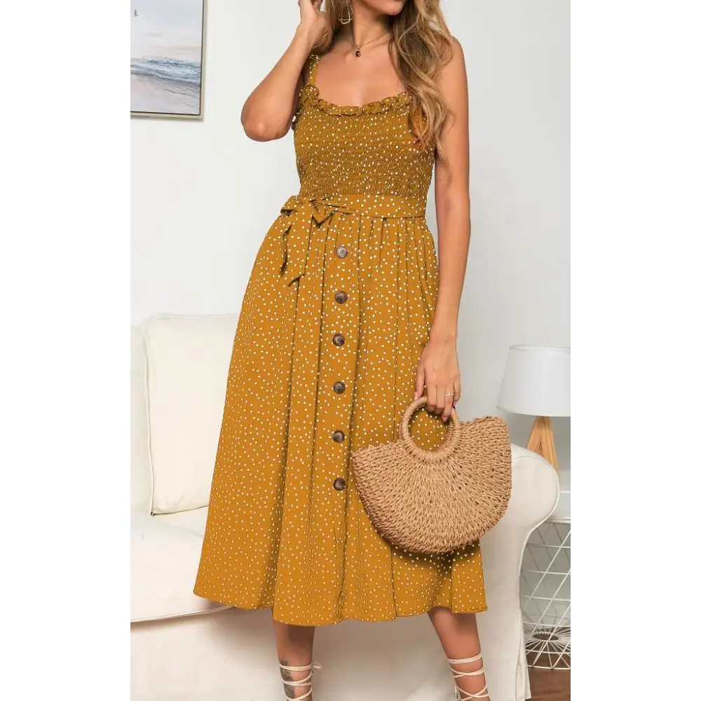 Robe a pois année 80 - robe-annees-80