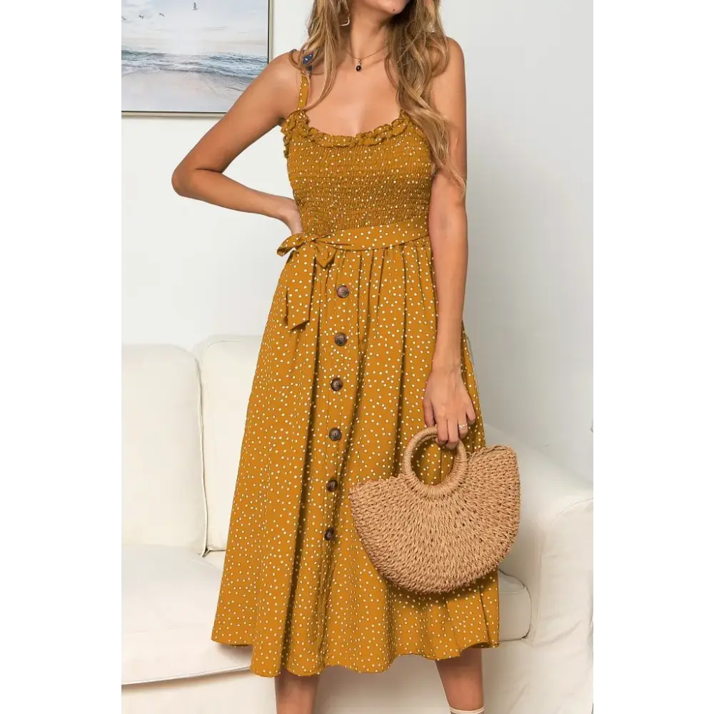 Robe a pois année 80 - robe-annees-80