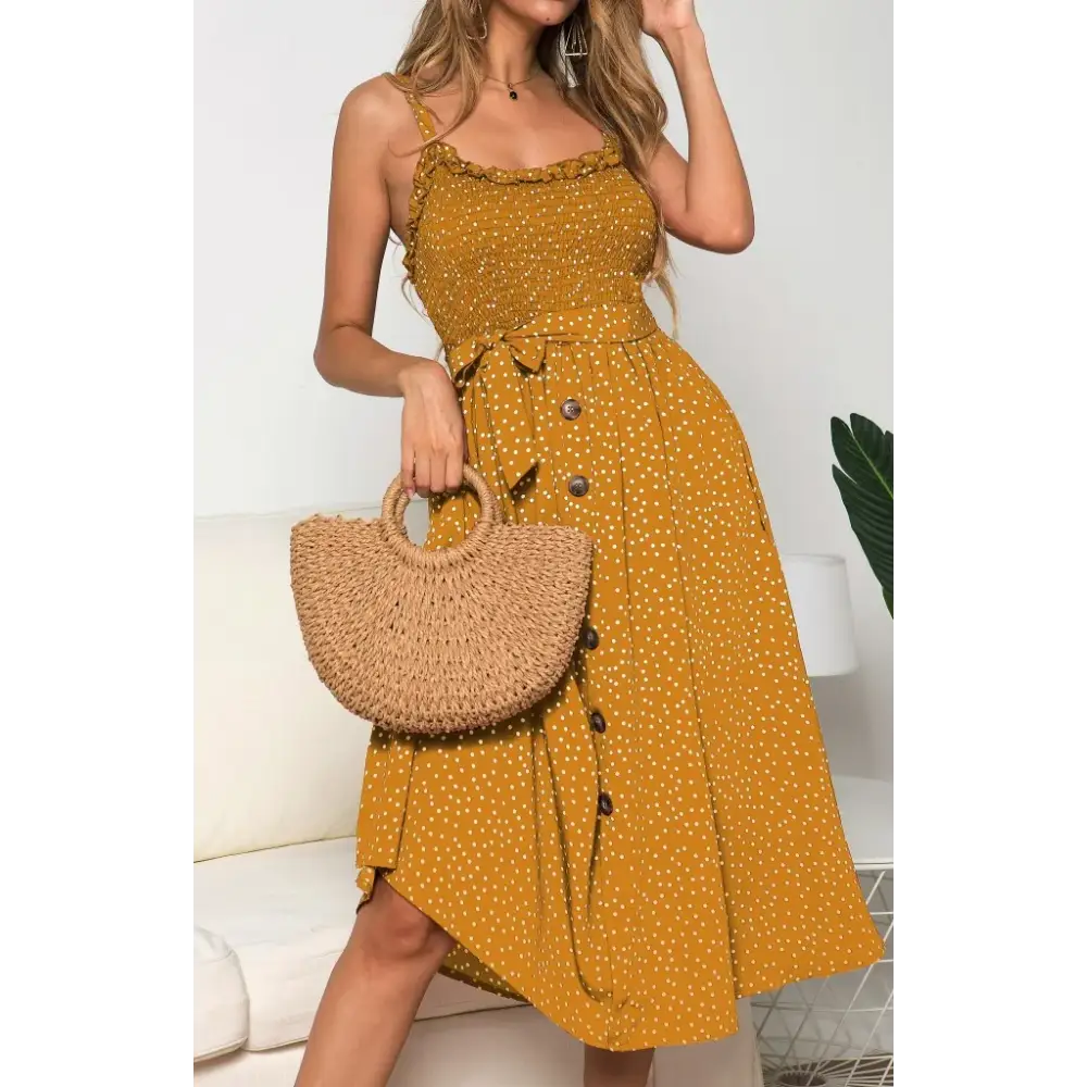 Robe a pois année 80 - robe-annees-80