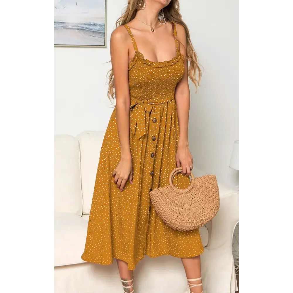 Robe a pois année 80 - robe-annees-80
