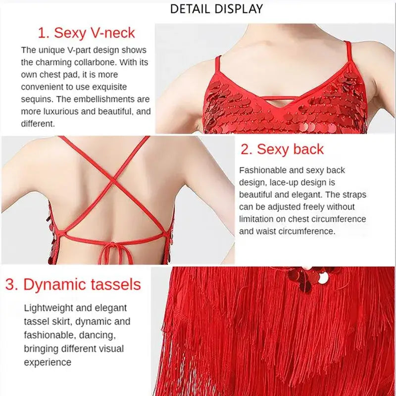 Robe longues franges sexy année 80 - taille unique - robe-annees-80