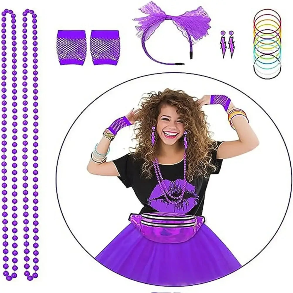 Tenu rock année 80 femme - tenue-annee-80