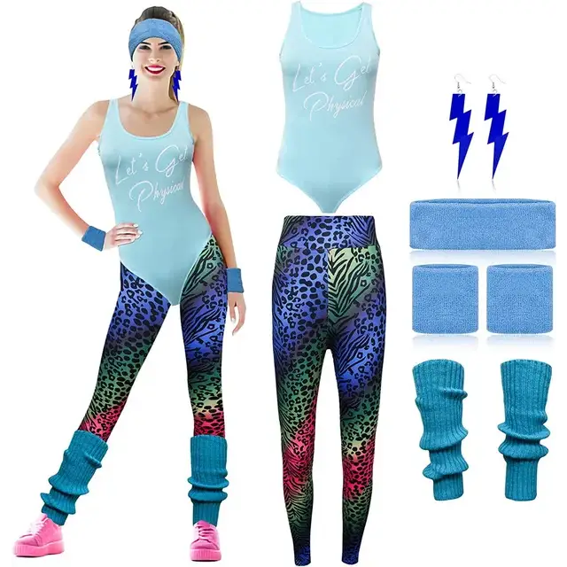 Tenue aerobic année 80 - tenue-annee-80
