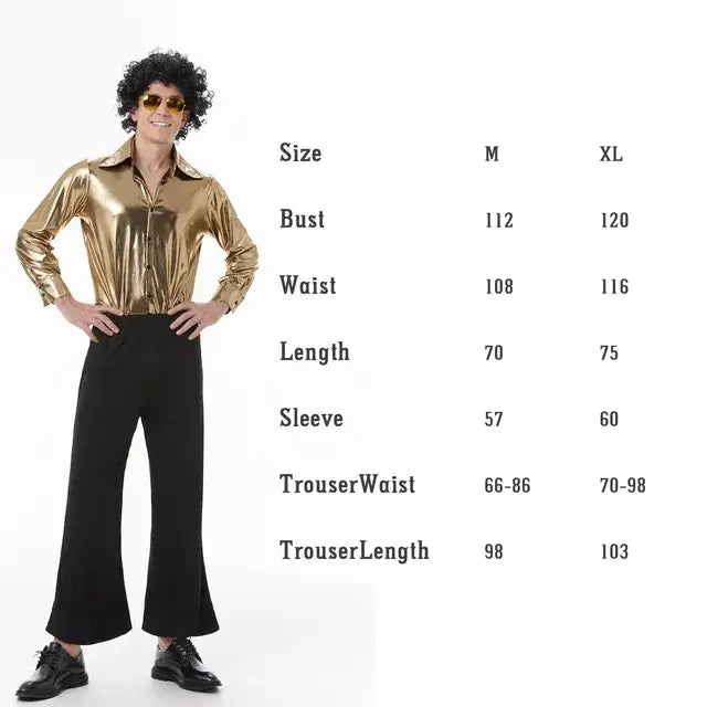 Tenue disco année 70 80 homme - tenue-annee-80