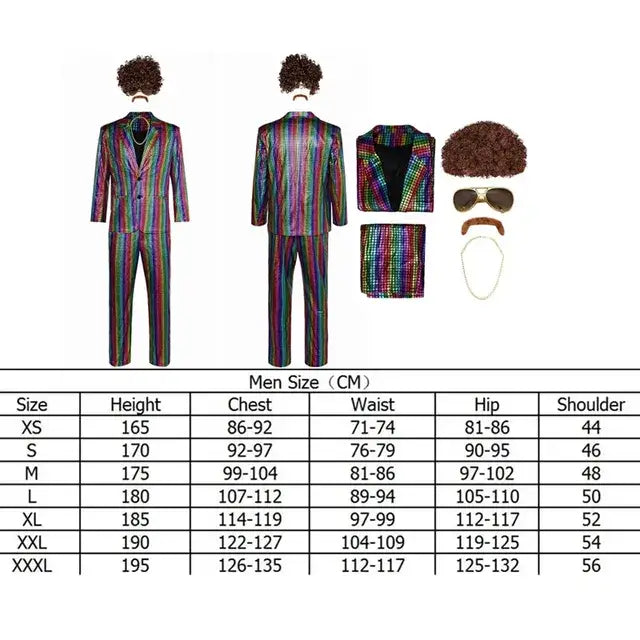 Tenue flashy année 80 - tenue-annee-80