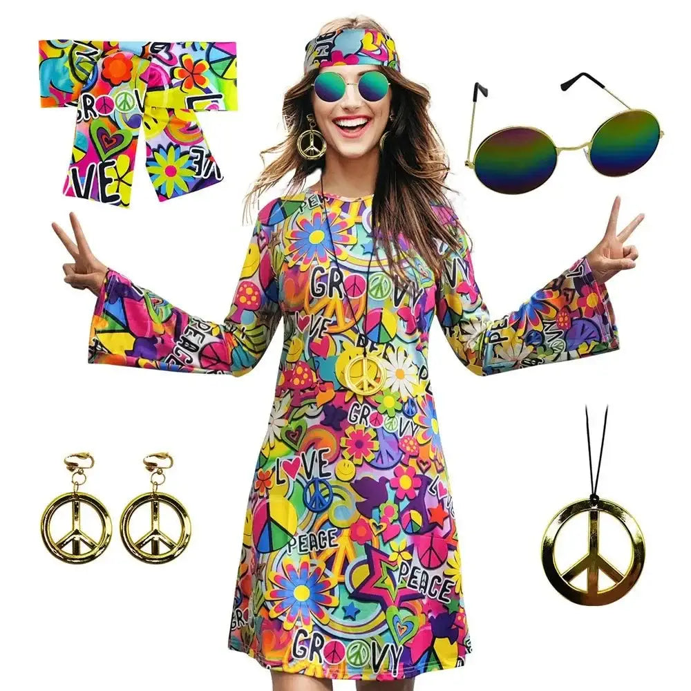 Tenue hippy année 80 - tenue-annee-80