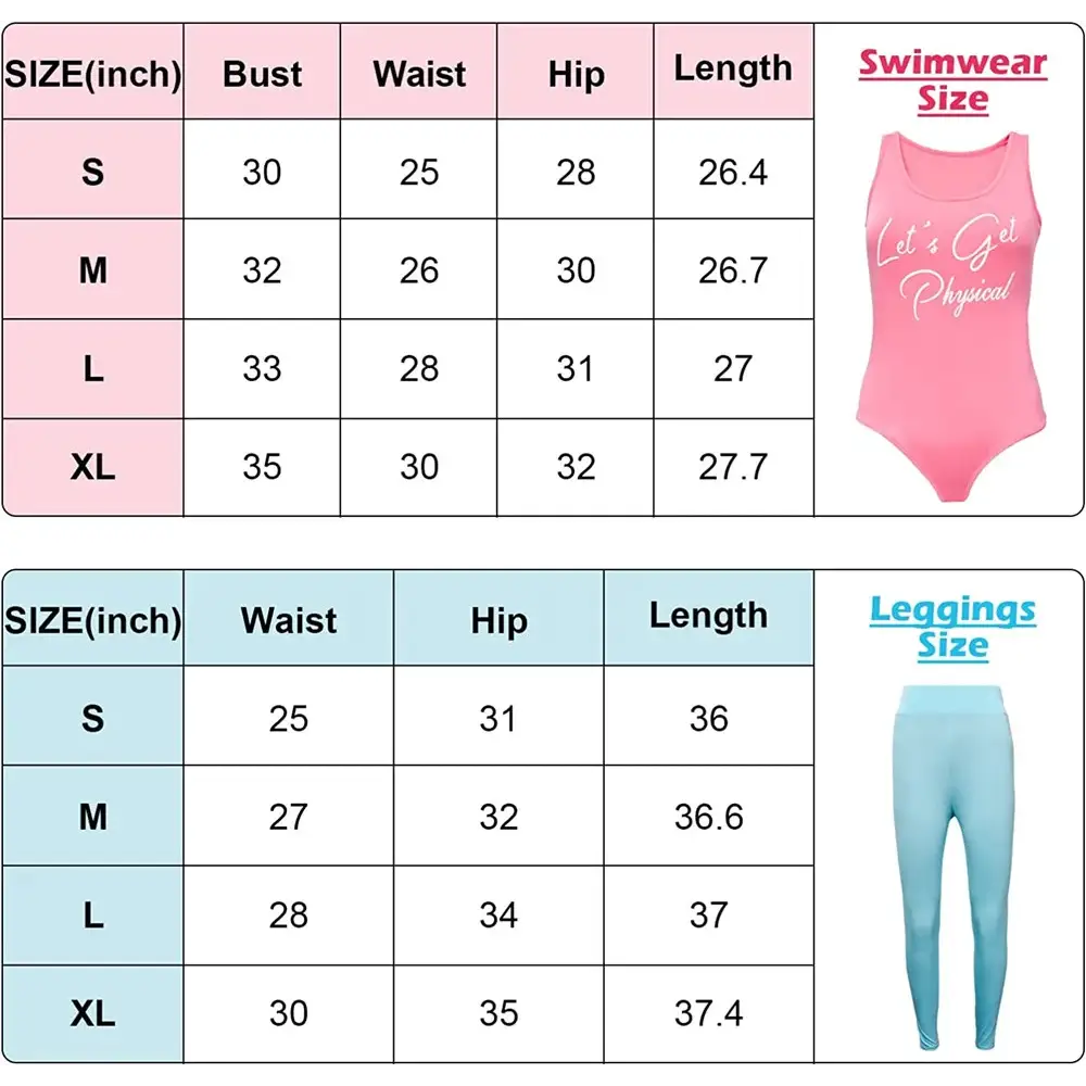 Tenue sport année 80 femme - tenue-annee-80