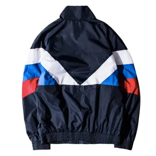 Veste année 80 bleue - veste-annee-80