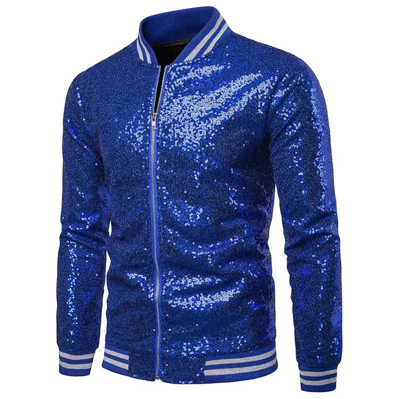 Veste année 80 sequin - veste-annee-80