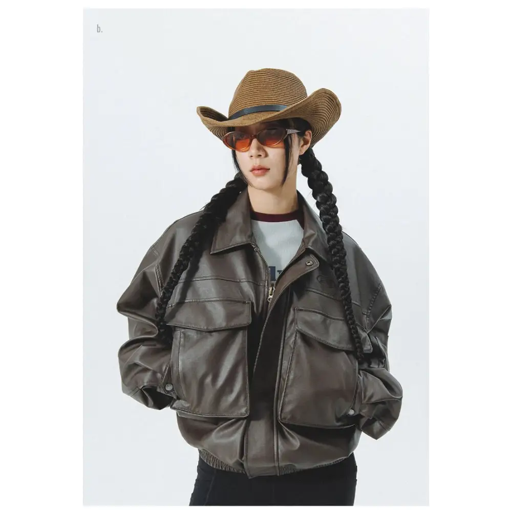 Veste cuir année 80 - veste-annee-80