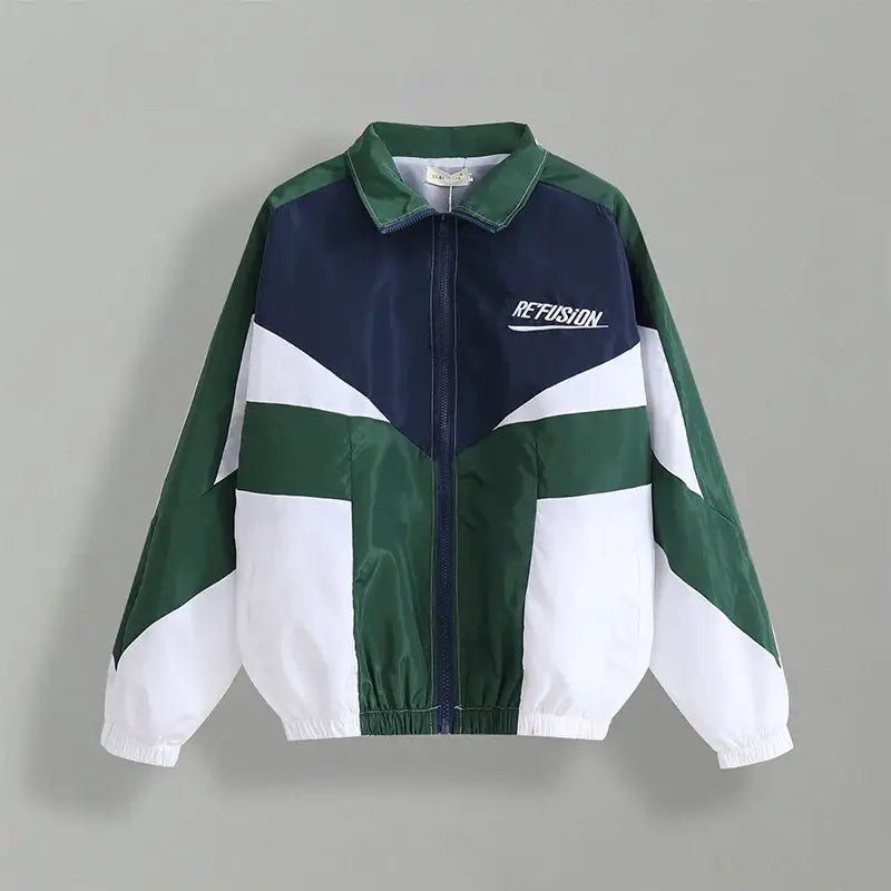 adidas Originals CLASSIC - Veste de survêtement - white/trace brown adidas Originals CLASSIC - Veste de survêtement - white/trace brown