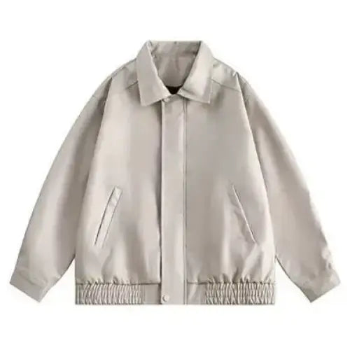 Veste en cuir pin’s année 80 - veste-annee-80