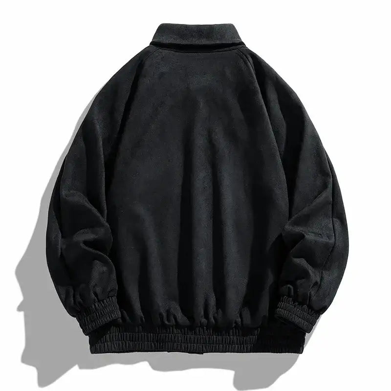 Veste en daim années 80 - veste-annee-80
