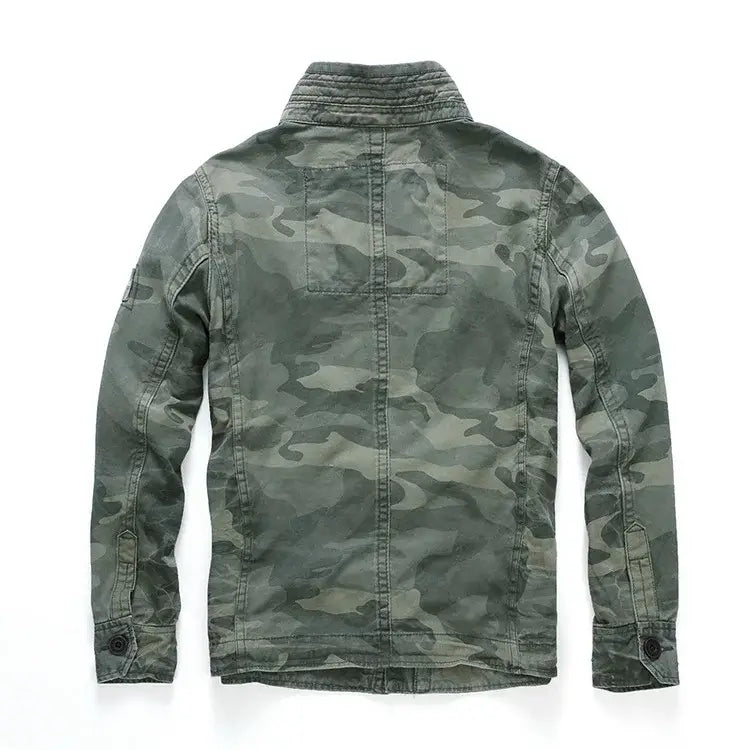 Veste militaire rocker années 80 - veste-annee-80
