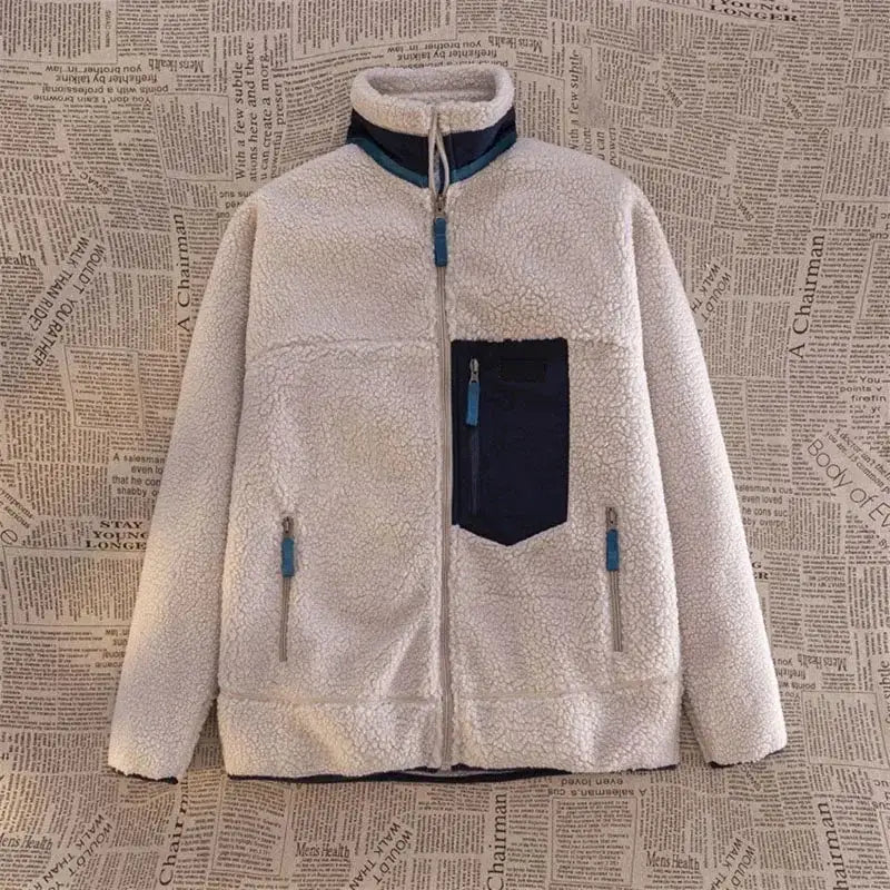 Veste polaire vintage années 80 - veste-annee-80