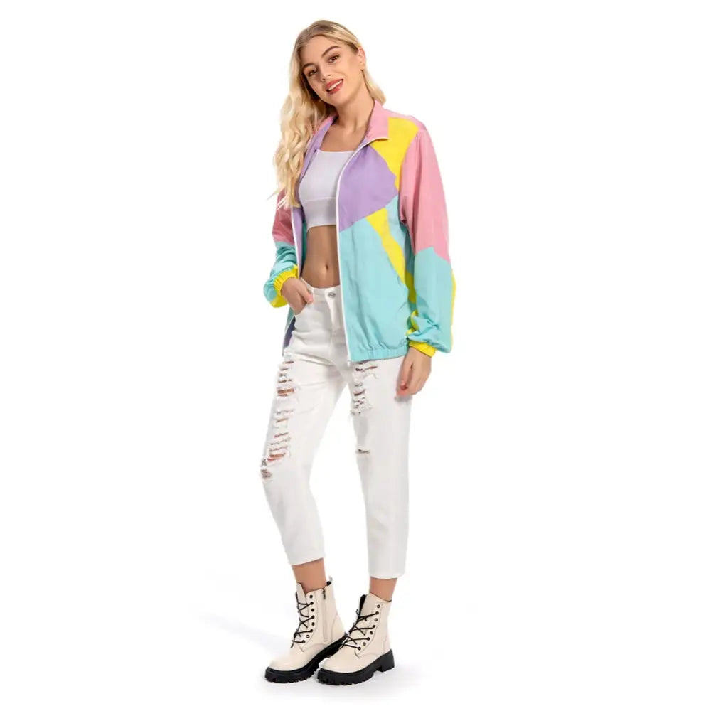 Veste sport vintage années 80-90 - veste-annee-80