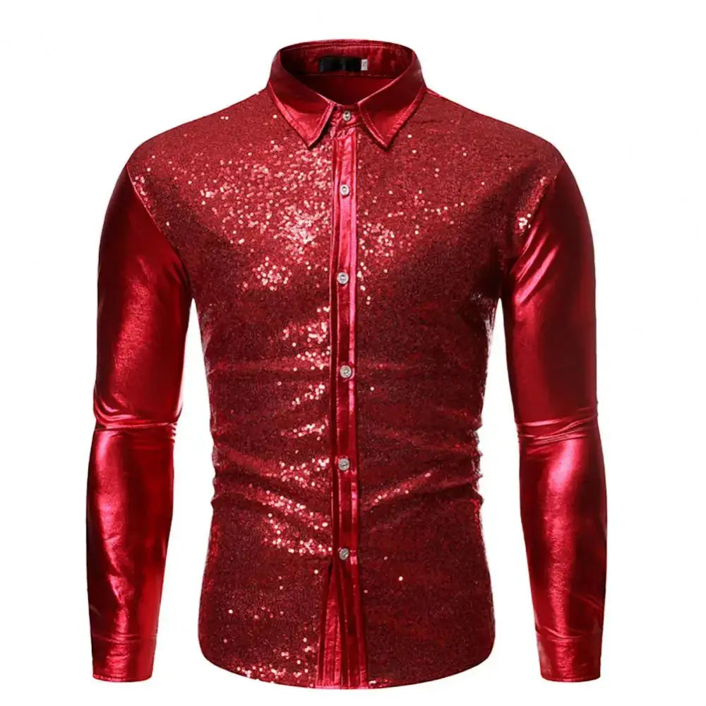 Chemise années 80 homme disco - chemise-annee-80