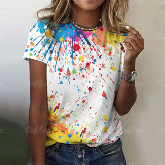 Tee shirt année 80 femme pas cher - tee-shirt-annees-80