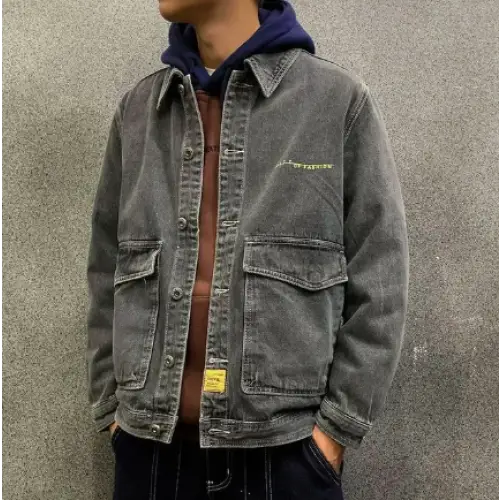 Veste en jean homme années 80 - veste-annee-80